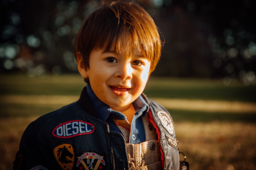 Juliana and her son Benjamin, photographed by Chris Auler.