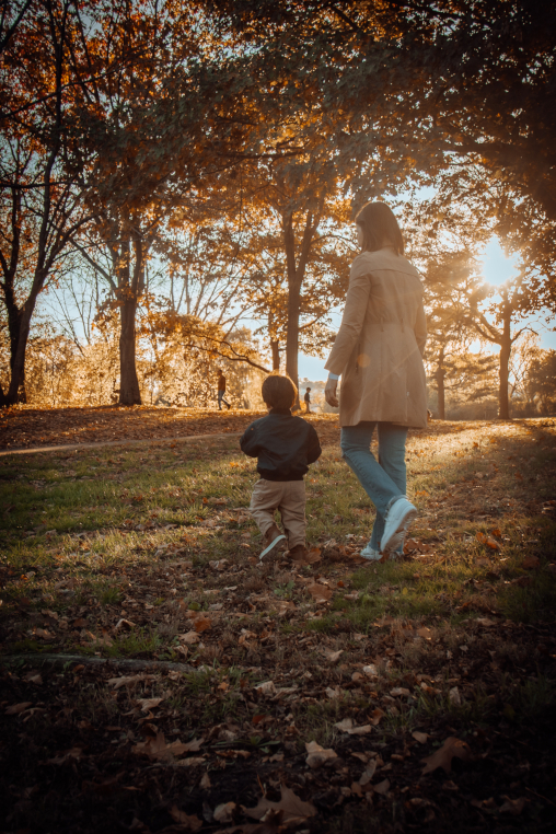 Juliana and her son Benjamin, photographed by Chris Auler.